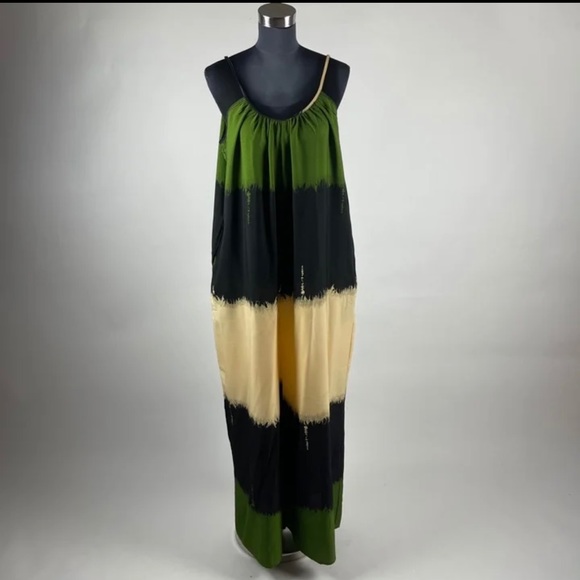 Oversized Tie Dye Wide Leg Jumpsuit Size S - Picture 10 of 13